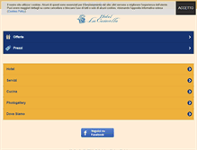 Tablet Screenshot of hotel-lacaravella.com